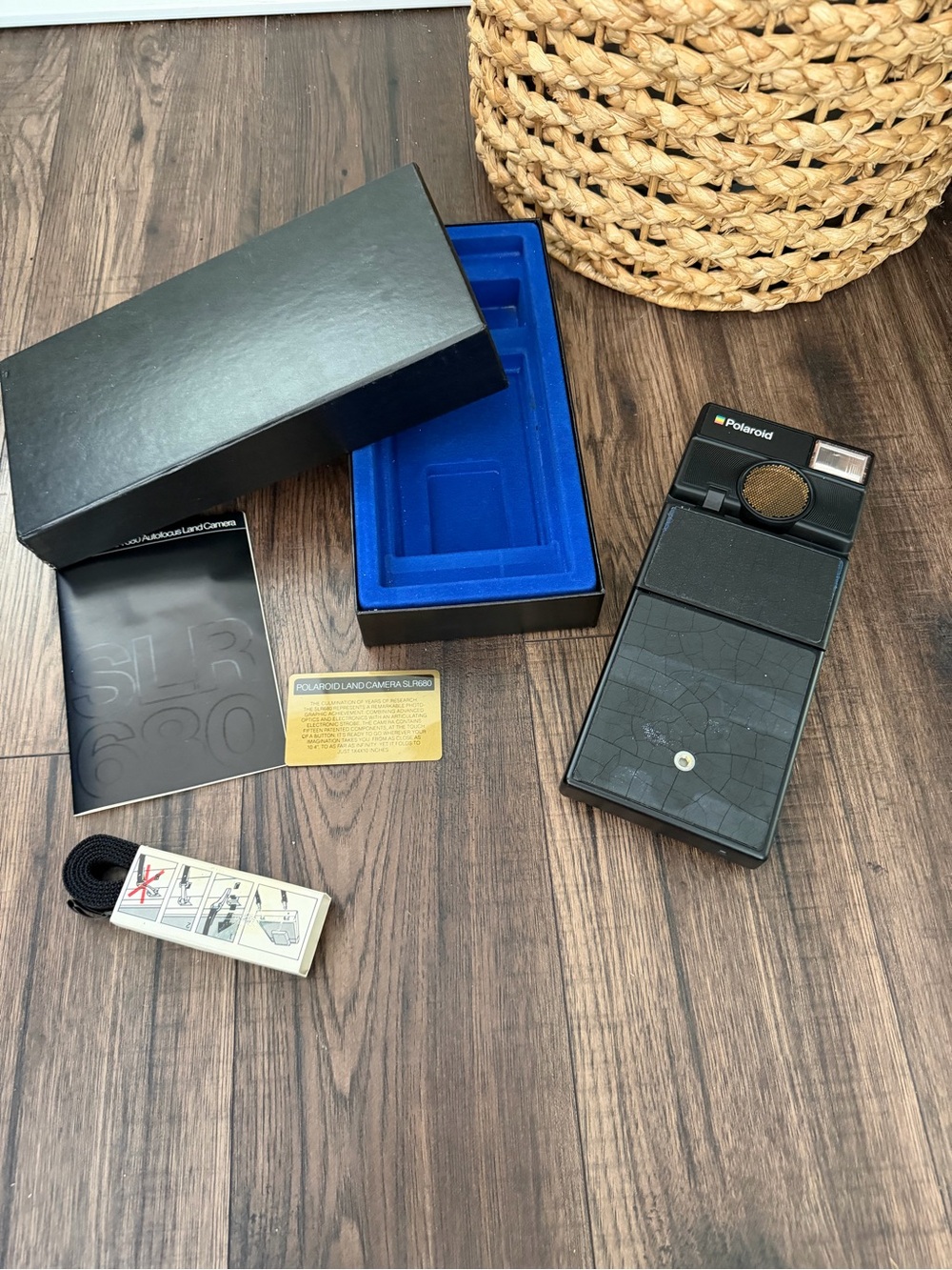 Polaroid SLR 680 SE Autofocus - Vintage In Original Box